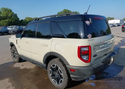 2024 Ford Bronco Sport Outer Banks z USA, uszkodzony, nr VIN 3FMCR9C67RRE23352